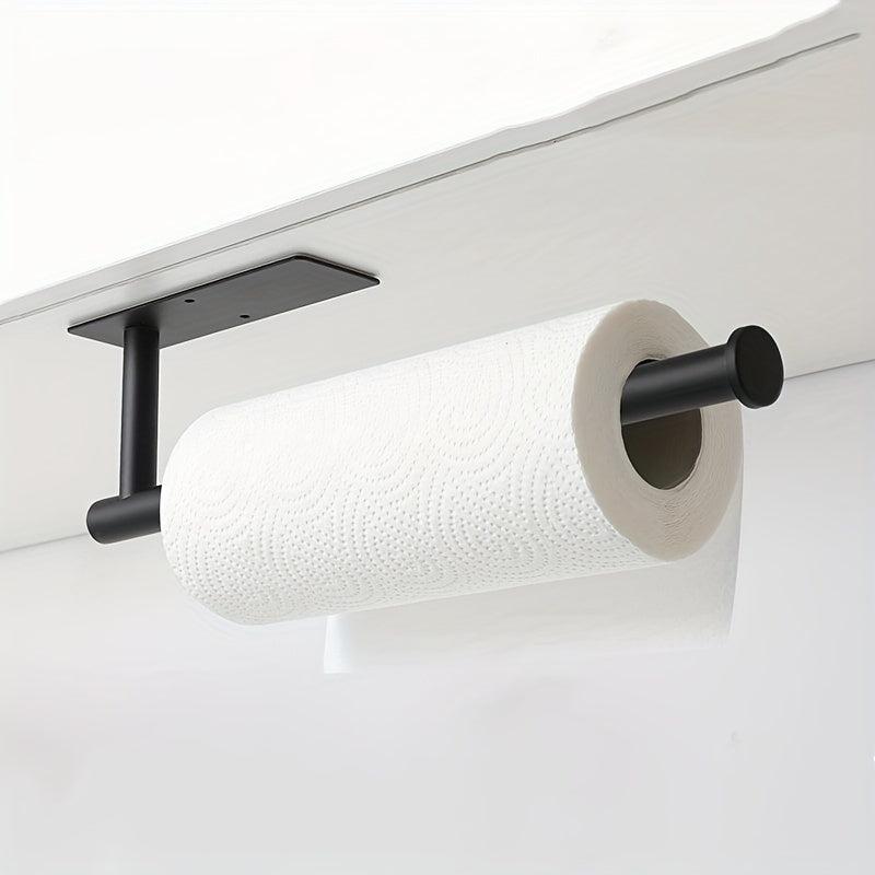 Hanging Paper Towel Holder Under Shelf Storage