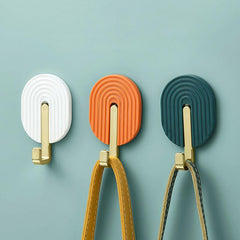 2pcs Wall Hook Coat Hooks Wall Mounted Single Hook