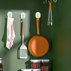 2pcs Wall Hook Coat Hooks Wall Mounted Single Hook