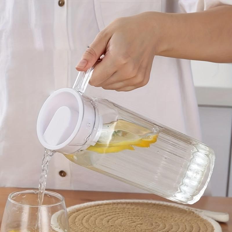 Clear Plastic Pitcher With Handle Juice Containers Acrylic Kettle