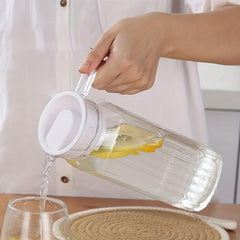 Clear Plastic Pitcher With Handle Juice Containers Acrylic Kettle