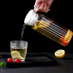 Clear Plastic Pitcher With Handle Juice Containers Acrylic Kettle