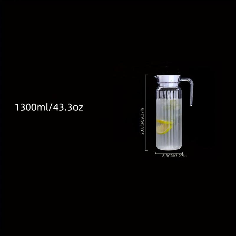 Clear Plastic Pitcher With Handle Juice Containers Acrylic Kettle