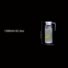 Clear Plastic Pitcher With Handle Juice Containers Acrylic Kettle
