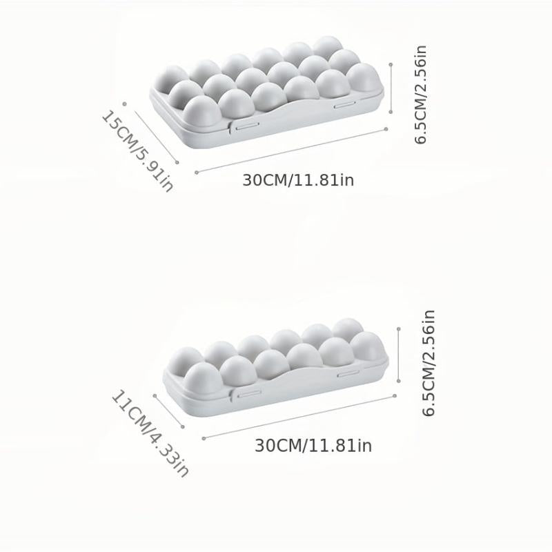 1pc 12 18 Compartment Gray Egg Carton Anti Collision Breakage Proof