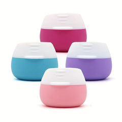 Leak Proof Silicone Travel Containers for Toiletries and Cosmetics