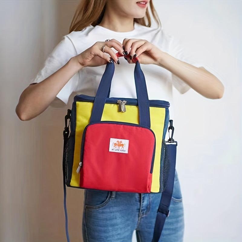 Large Insulated Lunch Bag Soft Cooler for Teens & Workers - Back to School