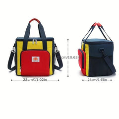 Large Insulated Lunch Bag Soft Cooler for Teens & Workers - Back to School