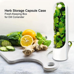 Herb Saver For Refrigerator Keep Fresh Cup Kitchen Storage