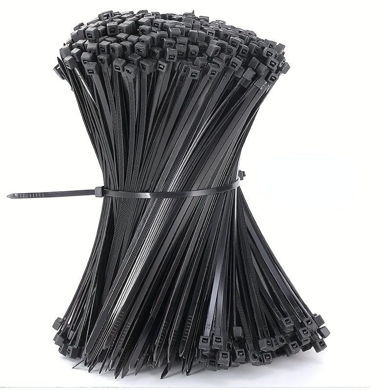 100pcs Heavy Duty Cable Tie Wraps 20 Plastic Wire Ties Self Locking Nylon