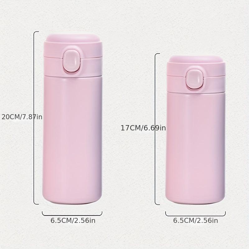 Stainless Steel Vacuum Flask Portable Thermal Bottle Insulated Cup with Lid
