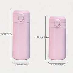 Stainless Steel Vacuum Flask Portable Thermal Bottle Insulated Cup with Lid