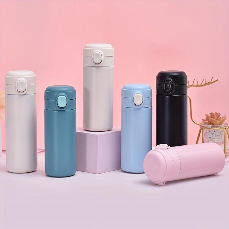 Stainless Steel Vacuum Flask Portable Thermal Bottle Insulated Cup with Lid