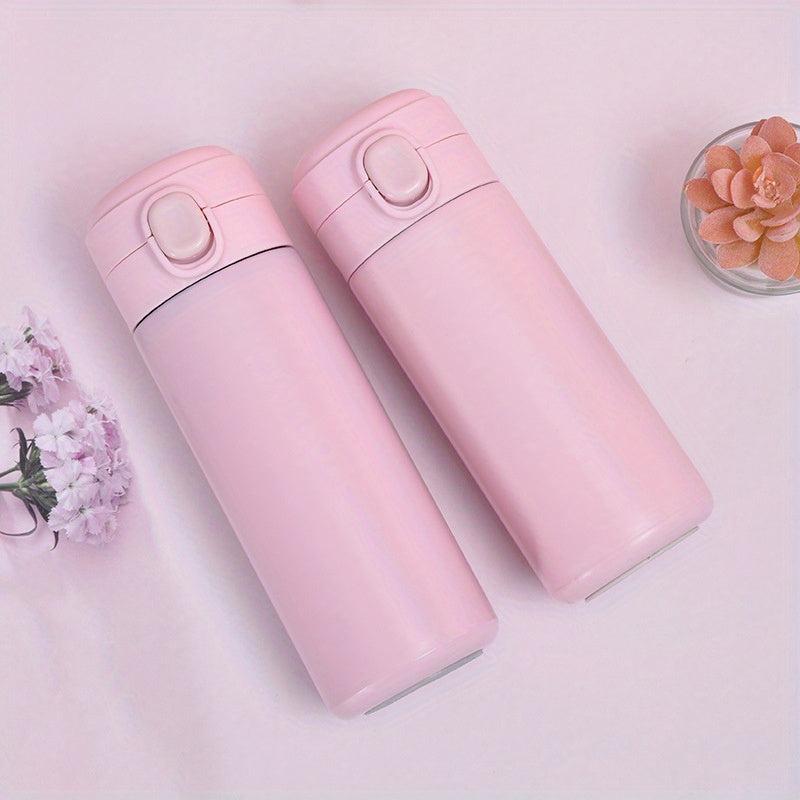 Stainless Steel Vacuum Flask Portable Thermal Bottle Insulated Cup with Lid