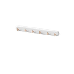 6-Hook Wall Mounted Towel Rack Jewelry Storage