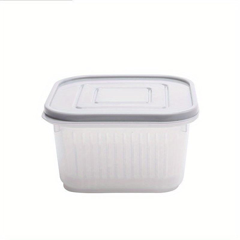 3pcs Fresh-keeping Refrigerator Storage Box with Lid