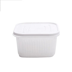 3pcs Fresh-keeping Refrigerator Storage Box with Lid