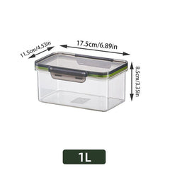 1pc Refrigerator Fresh-keeping Sealed Storage Box Plastic Food Organizer