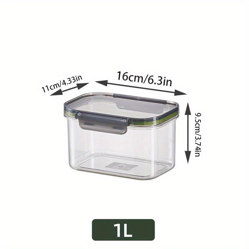 1pc Refrigerator Fresh-keeping Sealed Storage Box Plastic Food Organizer