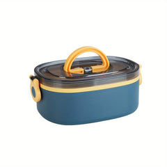 Portable Lunch Box with Leakproof Containers - Ideal for Students & Workers