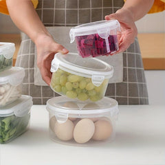 Multifunctional Sealed Plastic Crisper Box Refrigerator Crisper Bowl