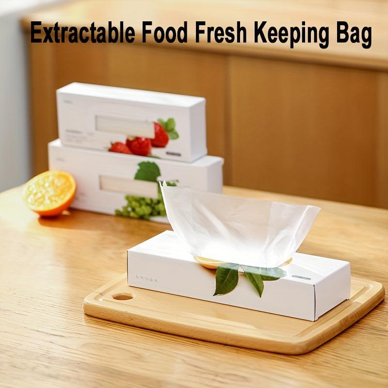 Household Fresh-keeping Bag Roll-up Disposable Thickened Food Plastic Sealed