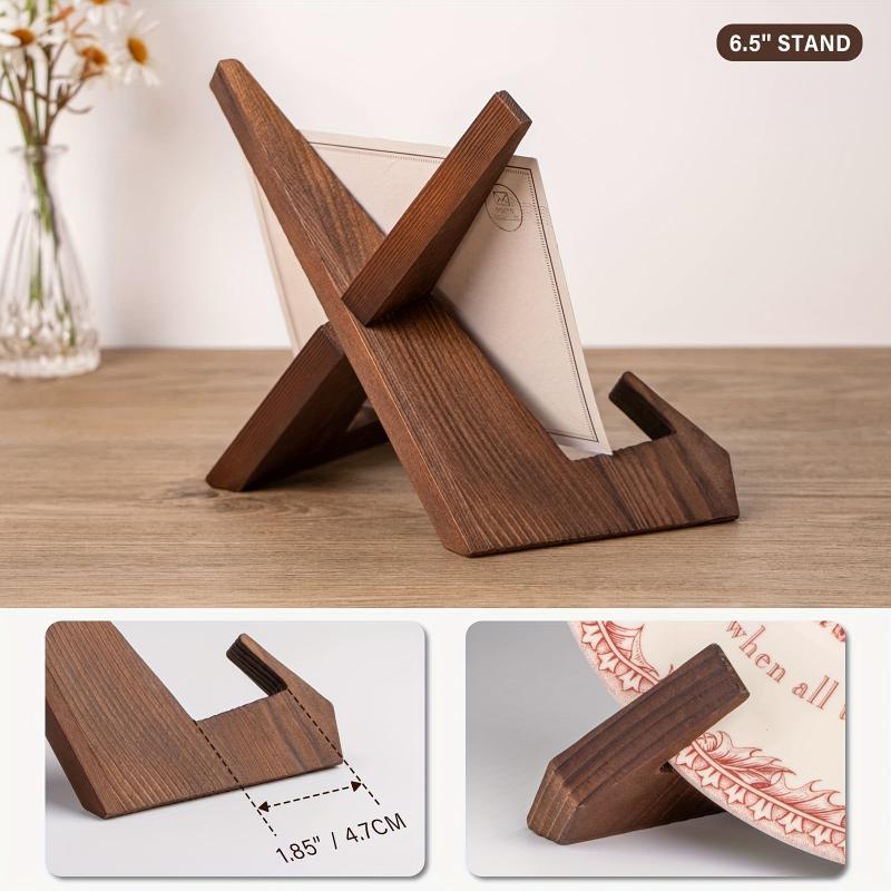 Plate Stand For Display 16 51 Cm Plate Holder Display Stand Wooden