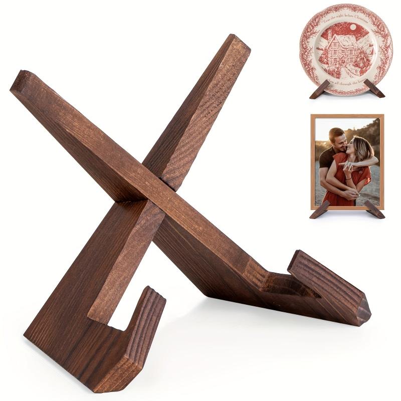 Plate Stand For Display 16 51 Cm Plate Holder Display Stand Wooden
