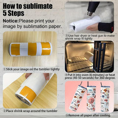 20oz Sublimation Tumbler Skinny Stainless Steel Heat Press Blank Cup