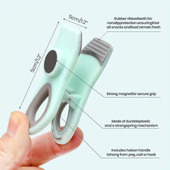 5pcs Magnetic Sealing Clips for Food Freshness and Decoration