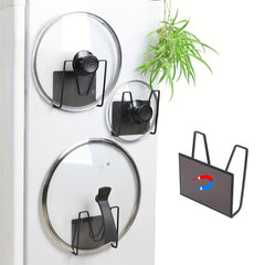 Adjustable Pot Lid Organizer for Refrigerator