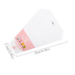 100 Transparent Sandwich Bags for Cakes and Bread, Disposable Packaging