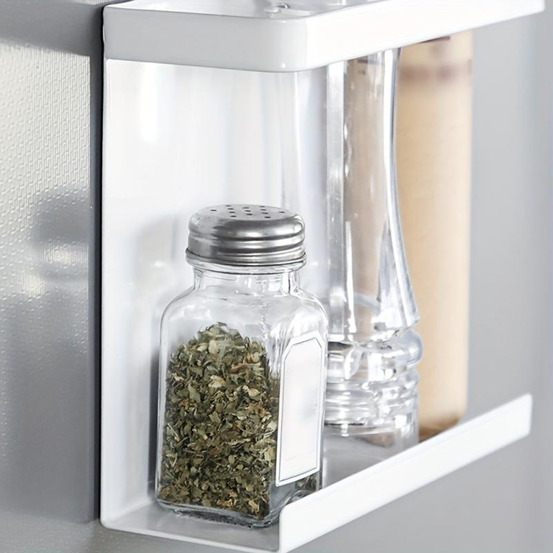 Magnetic Refrigerator Storage Rack for Kitchen Organization