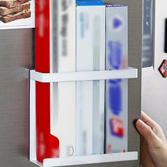 Magnetic Refrigerator Storage Rack for Kitchen Organization