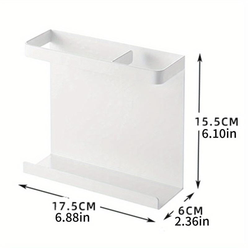 Magnetic Refrigerator Storage Rack for Kitchen Organization