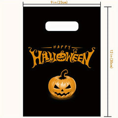 100pcs Halloween Gift Bags Thickened Retail Shopping Bags