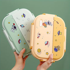 Stainless Steel Insulated Lunch Box with Cutlery Soup Bowl Airtight Crisper