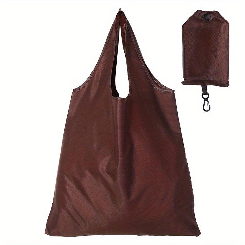 3pcs Colorful Waterproof Shopping Bag Foldable Washable Portable Tote Bag