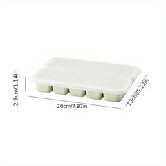 Wheat Straw Fresh keeping Box with 10 grid Dumpling Storage