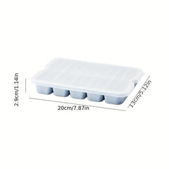 Wheat Straw Fresh keeping Box with 10 grid Dumpling Storage