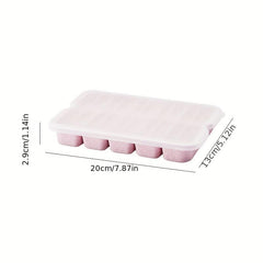 Wheat Straw Fresh keeping Box with 10 grid Dumpling Storage