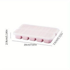 Wheat Straw Fresh keeping Box with 10 grid Dumpling Storage