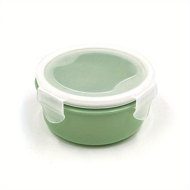 Round Mini Crisper Refrigerator Crisper Small Sealed Lunch Box