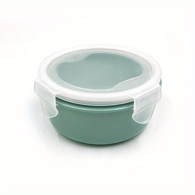 Round Mini Crisper Refrigerator Crisper Small Sealed Lunch Box