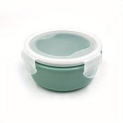 Round Mini Crisper Refrigerator Crisper Small Sealed Lunch Box