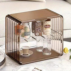 Clear Plastic Storage Box for Home and Kitchen