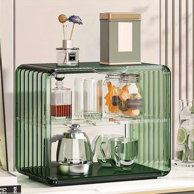 Clear Plastic Storage Box for Home and Kitchen