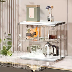 Clear Plastic Storage Box for Home and Kitchen