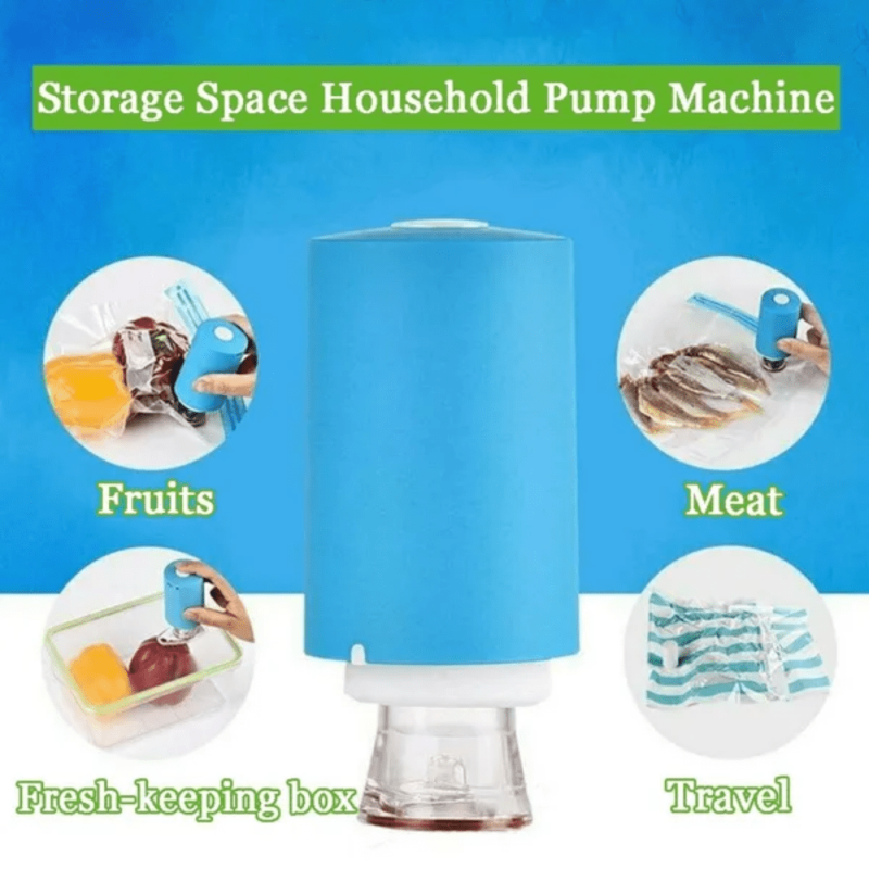 Portable Vacuum Sealer Bag Automatic Compression Machine