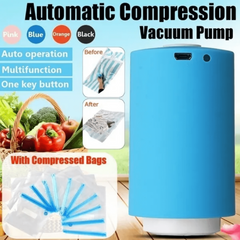 Portable Vacuum Sealer Bag Automatic Compression Machine